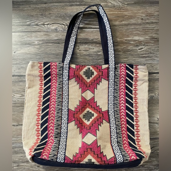 Stephanie Nicole New York Boho Tote Bag NWT - Picture 6 of 11